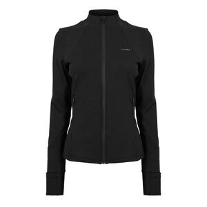 USA Pro Womens/Ladies Core Fitness Track Top / Black